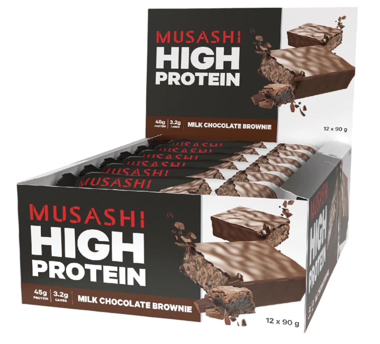 Musashi High Protein Bar- 12 Pack