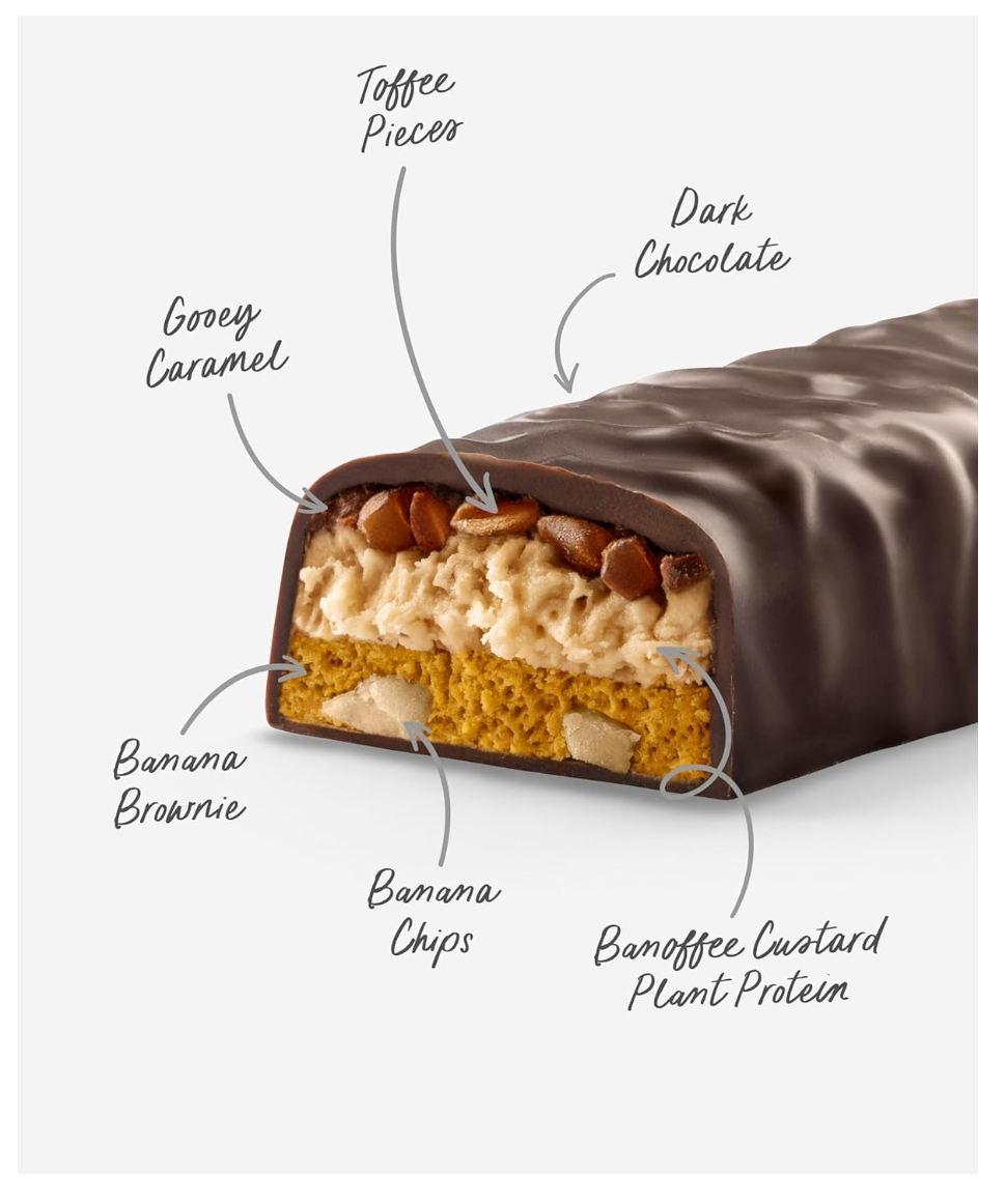 Muscle Nation Plant Protein Bar (Vegan)- 12 Pack
