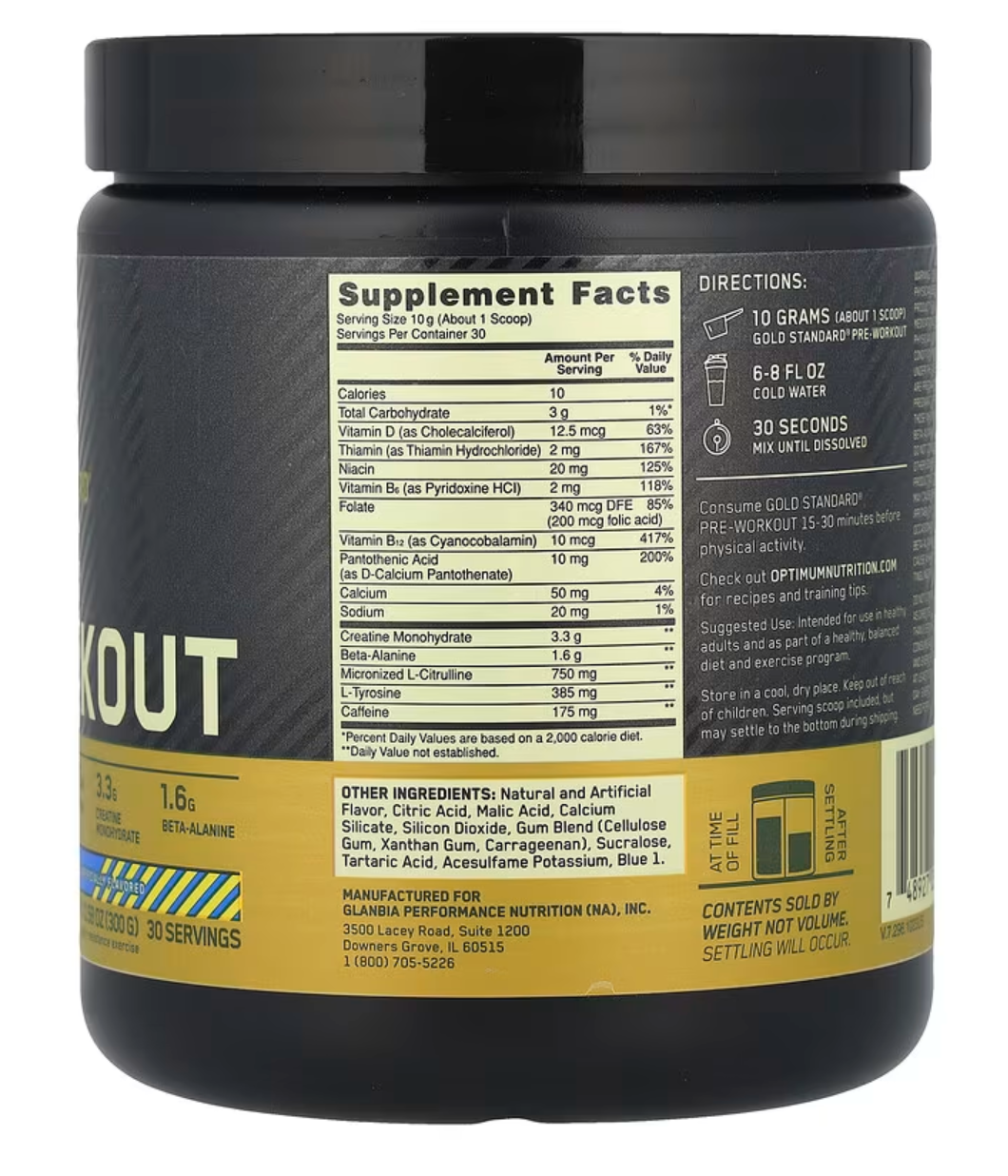 OPTIMUM NUTRITION Gold Standard Pre Workout
