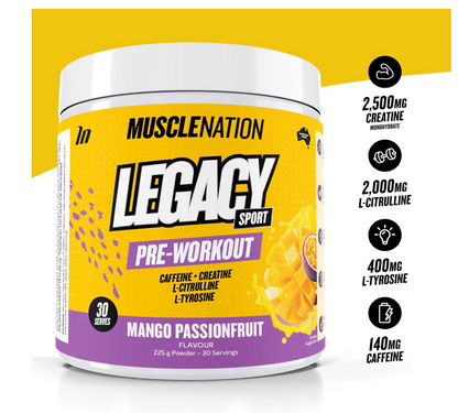 Muscle Nation Legacy Sport Pre-Workout