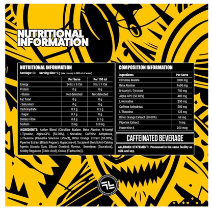 Faction Labs Disorder Pre-Workout 50 Serves