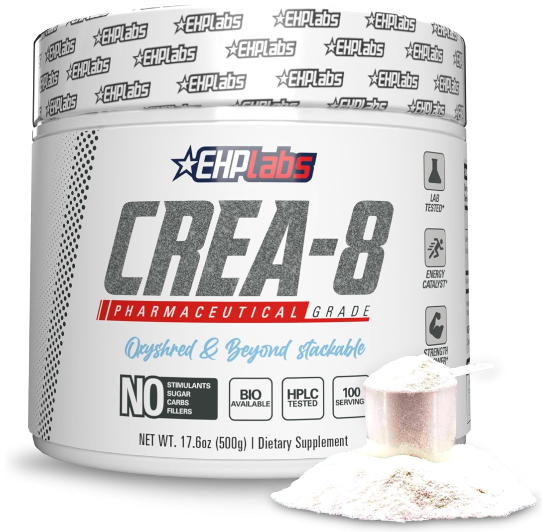 EHP Labs CREA-8 Micronized Creatine Monohydrate Powder