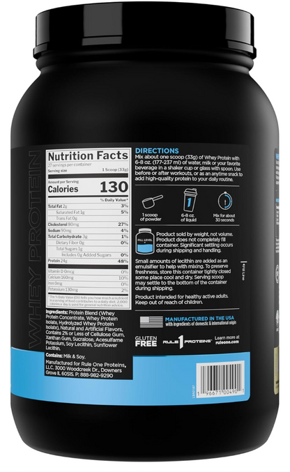 Rule 1 Whey Blend Powder 896 g
