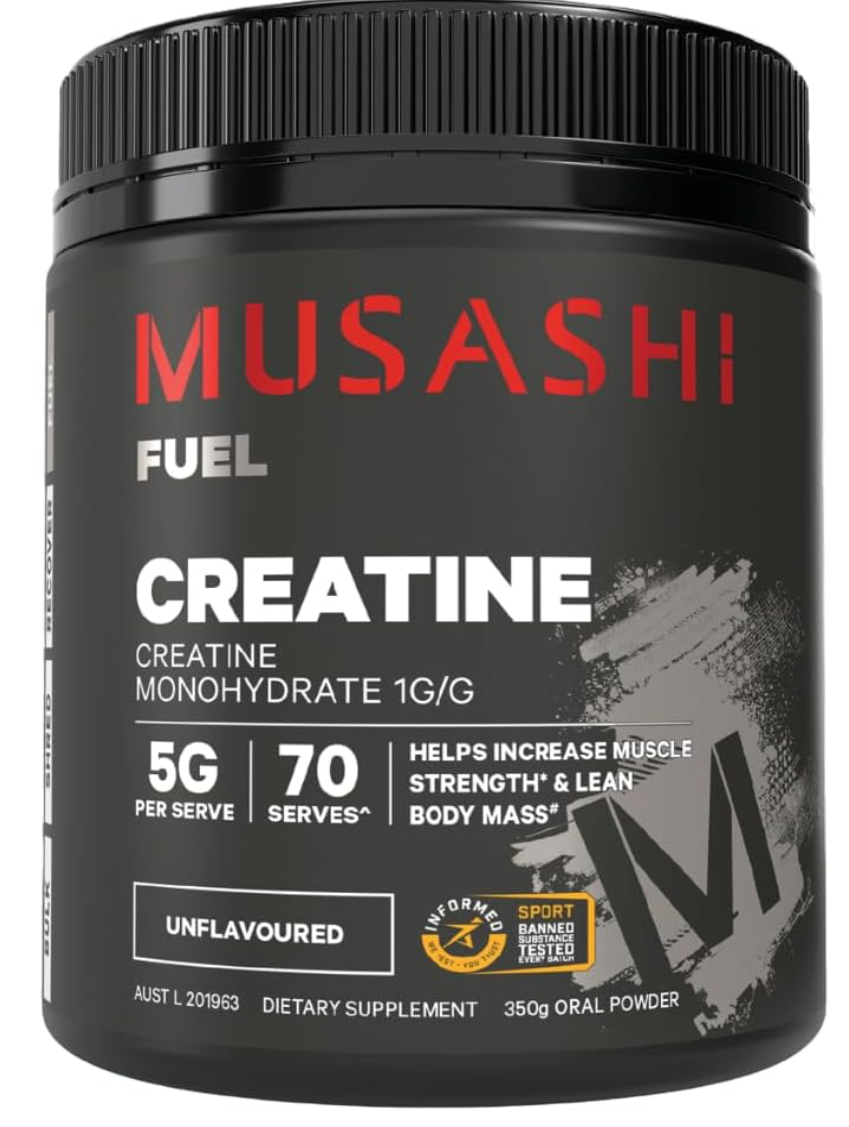 Musashi Creatine Monohydrate Powder, Unflavoured