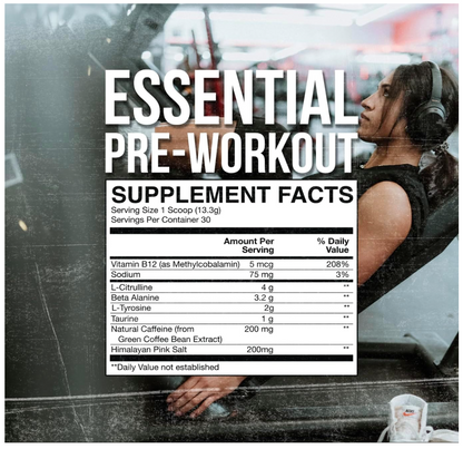 Raw Nutrition CBUM Essential Pre Workout Powder