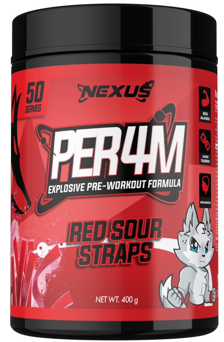 Nexus PER4M Pre Workout Powder Supplement- 50 Servings
