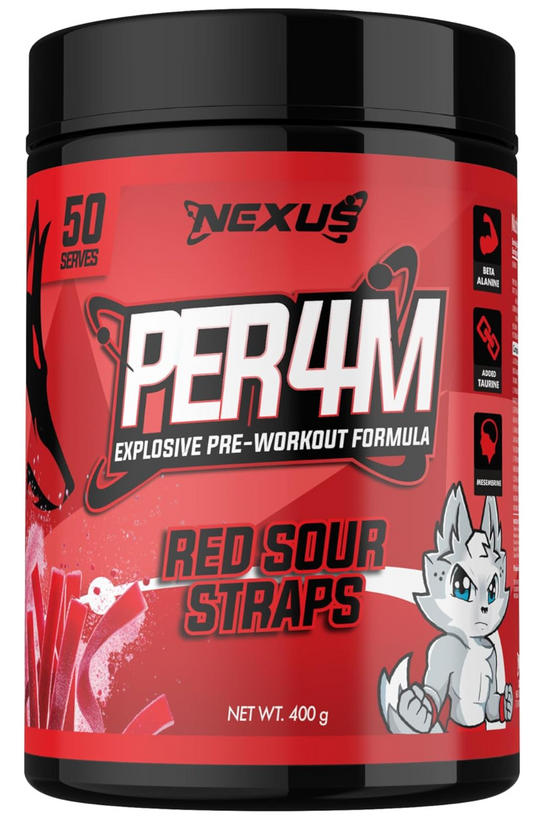 Nexus PER4M Pre Workout Powder Supplement- 50 Servings