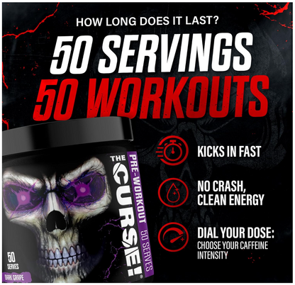 JNX Sports The Curse!® Pre-Workout, 255g