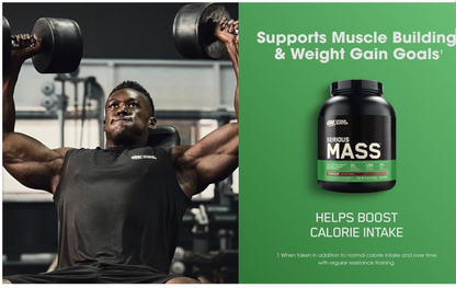 OPTIMUM NUTRITION Serious Mass Protein Powder Gainer, 2.72kg