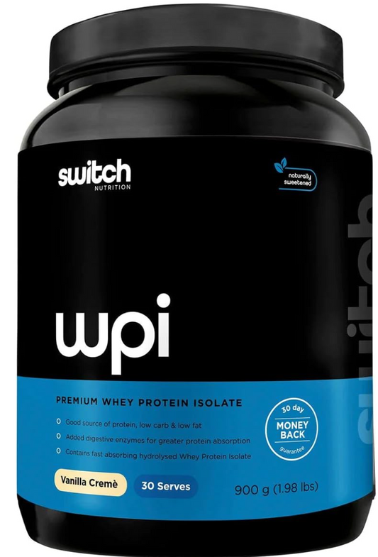 Switch Nutrition WPI-95 Premium Whey Protein Isolate, 900 g
