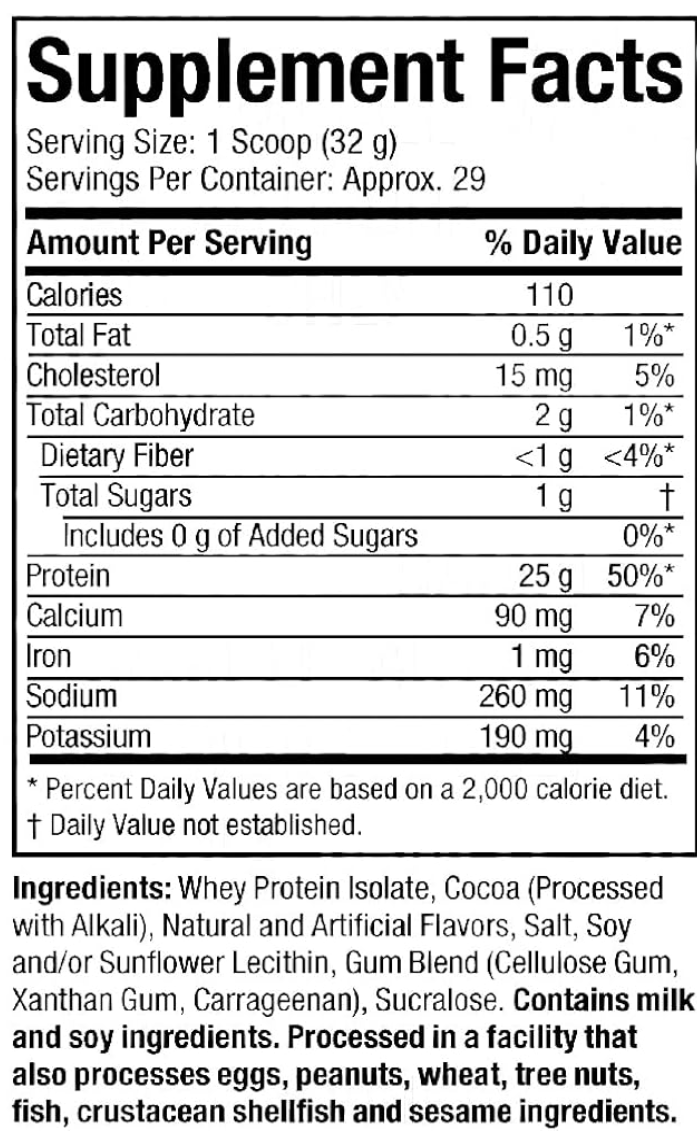 MuscleTech Iso Whey, 907g