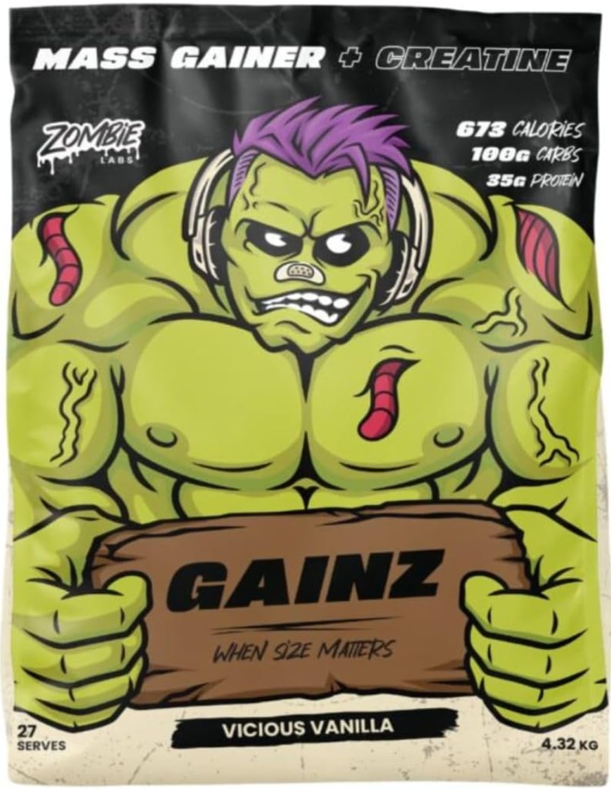 Zombie Labs Gainz Mass Gainer + Creatine 4.32kg