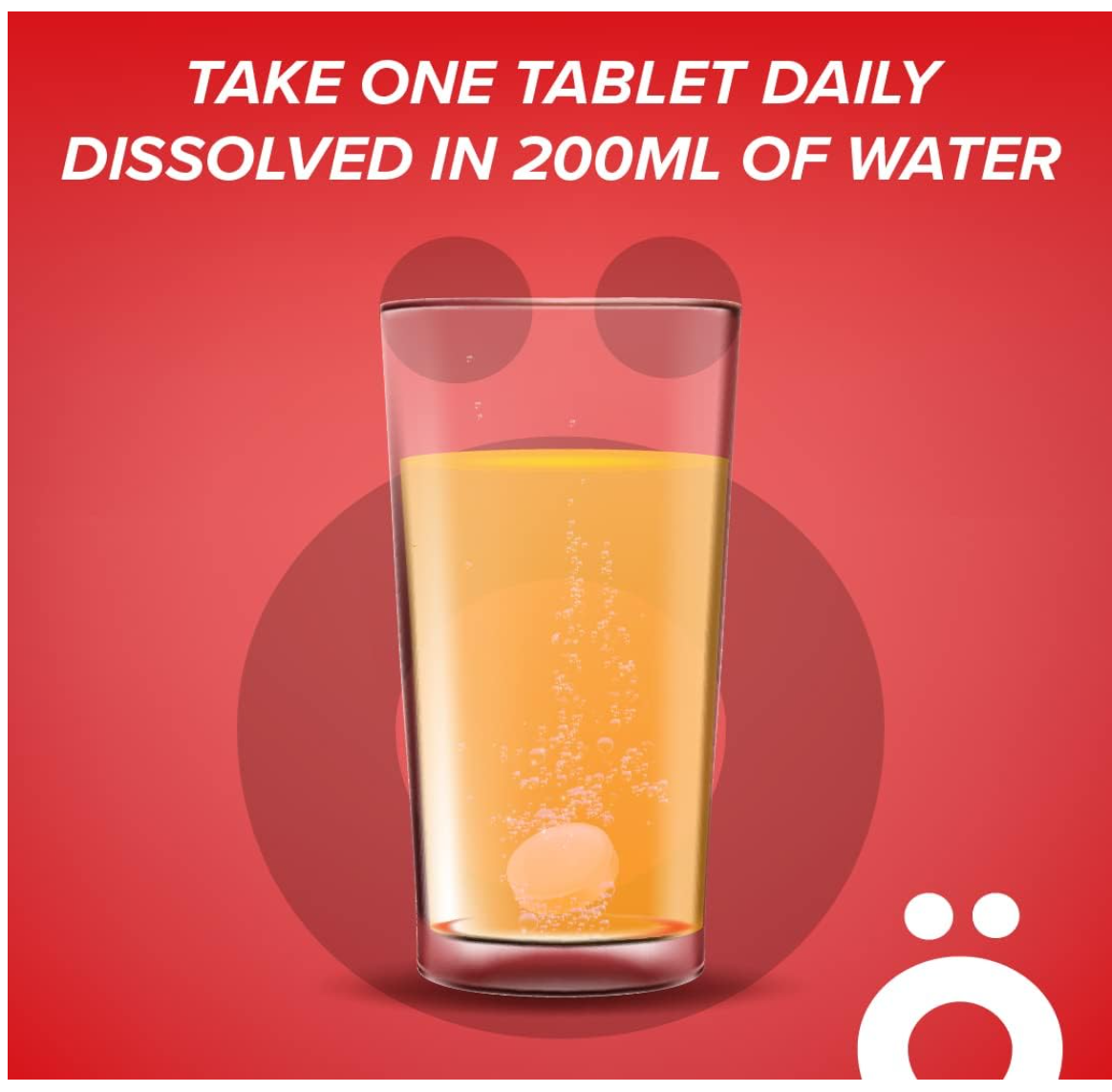 Voost Multivitamin Orange Effervescent Tablets 40 Pack