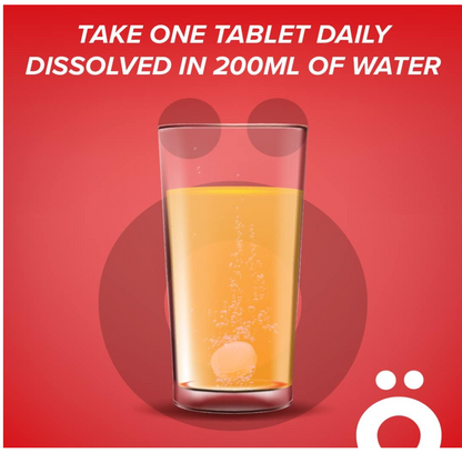 Voost Multivitamin Orange Effervescent Tablets 40 Pack