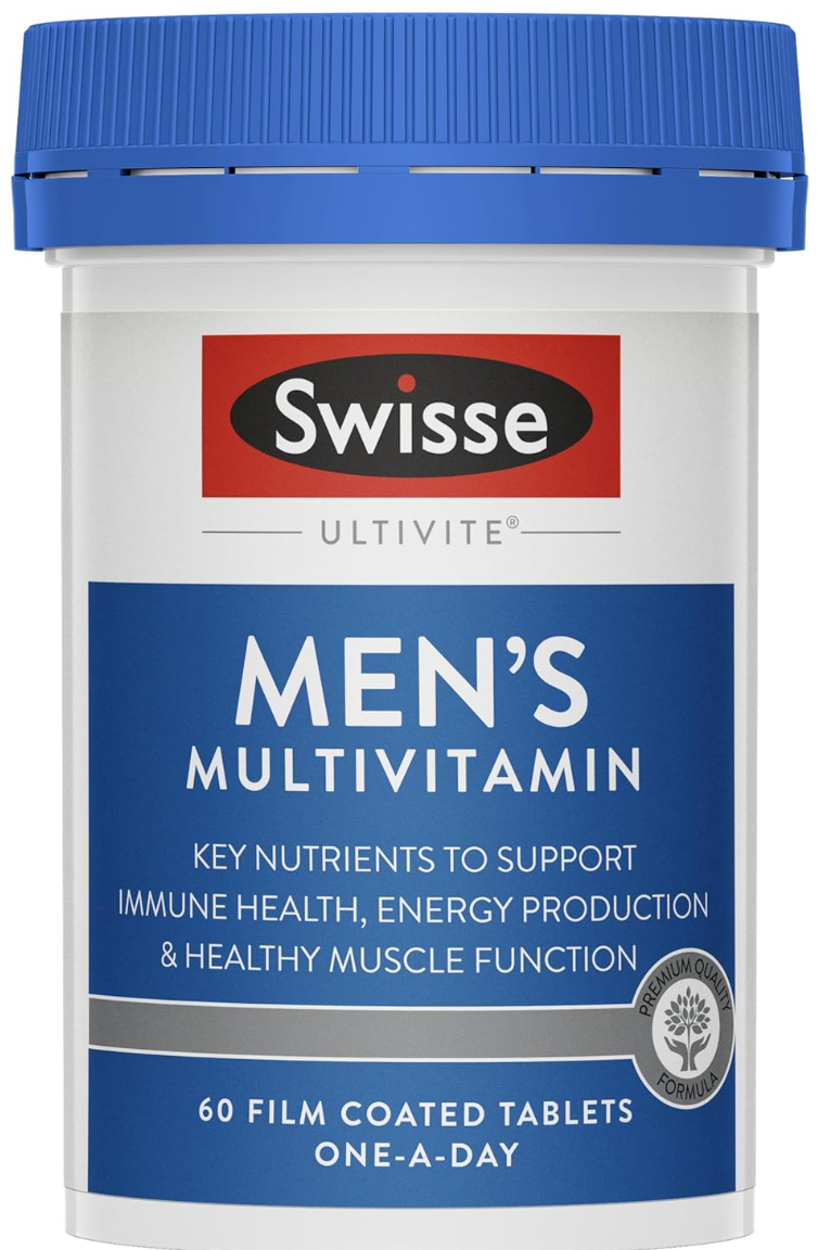 Swisse Ultivite Men's Multivitamin - 60 Tablets