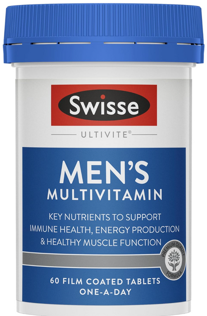 Swisse Ultivite Men's Multivitamin - 60 Tablets