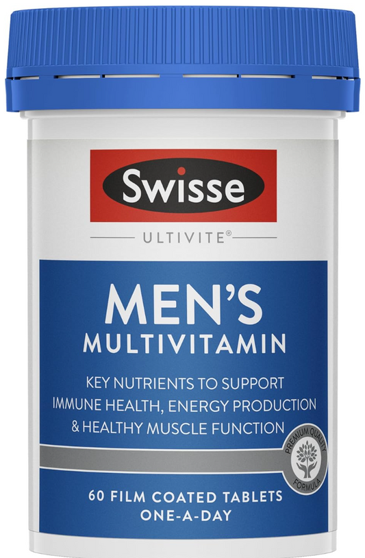 Swisse Ultivite Men's Multivitamin - 60 Tablets