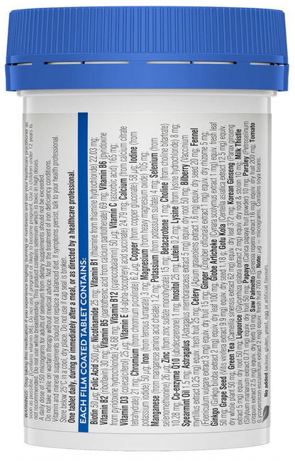 Swisse Ultivite Men's Multivitamin - 60 Tablets