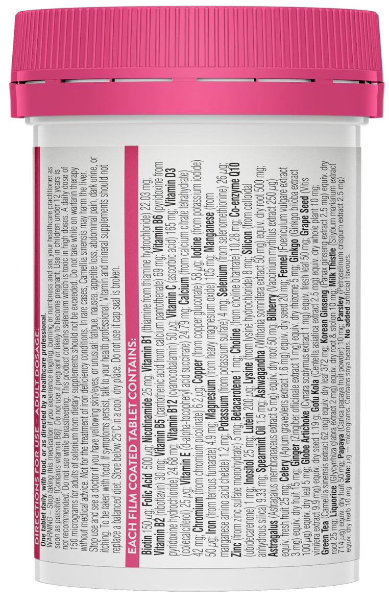 Swisse Ultivite Women's Multivitamin - 60 Tablets