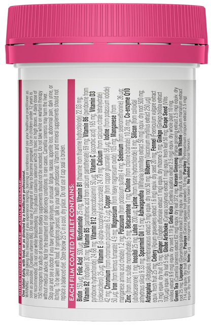 Swisse Ultivite Women's Multivitamin - 60 Tablets