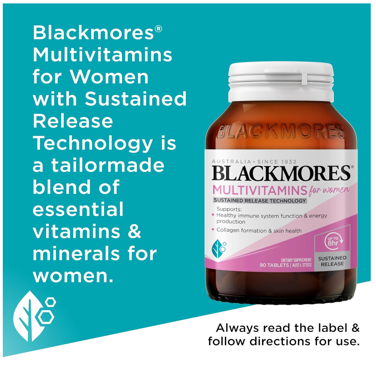 Blackmores Multivitamins for Women, 90 Tablets