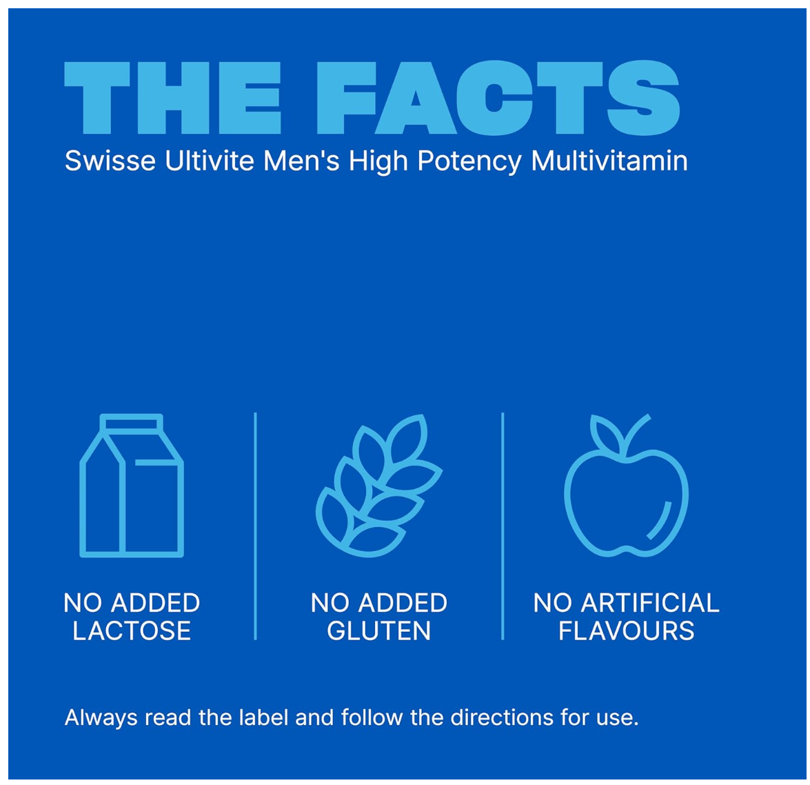 Swisse Ultivite Men's High Potency Multivitamin - 40 Tablets