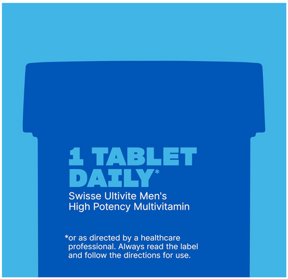 Swisse Ultivite Men's High Potency Multivitamin - 40 Tablets
