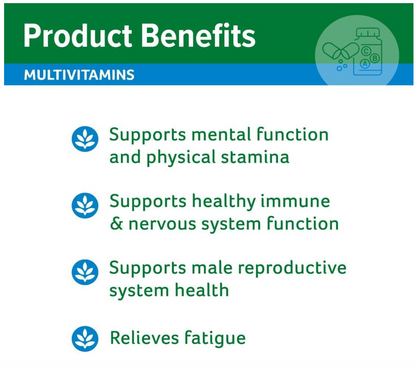 Cenovis Men’s Multivitamin + Performance Capsules 100