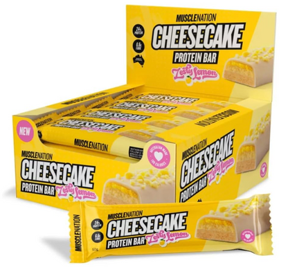 Muscle Nation Cheesecake Protein Bar- 12 Pack