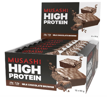 Musashi High Protein Bar- 12 Pack