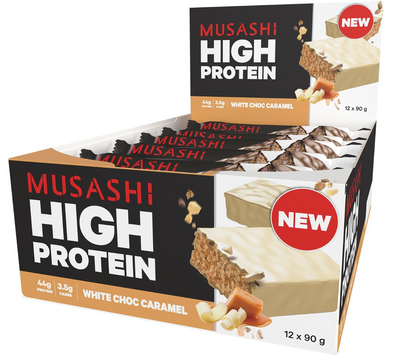 Musashi High Protein Bar- 12 Pack