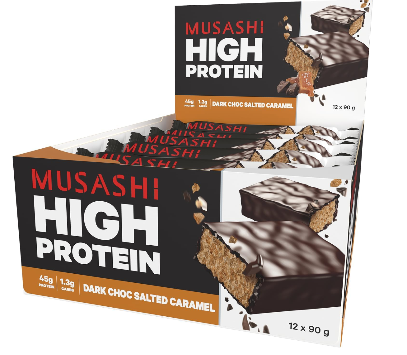 Musashi High Protein Bar- 12 Pack