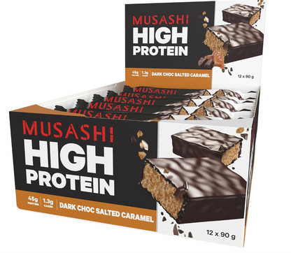 Musashi High Protein Bar- 12 Pack