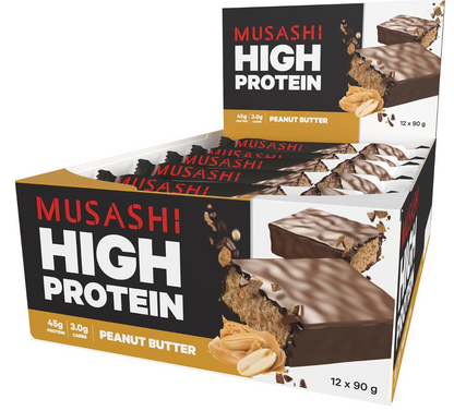 Musashi High Protein Bar- 12 Pack