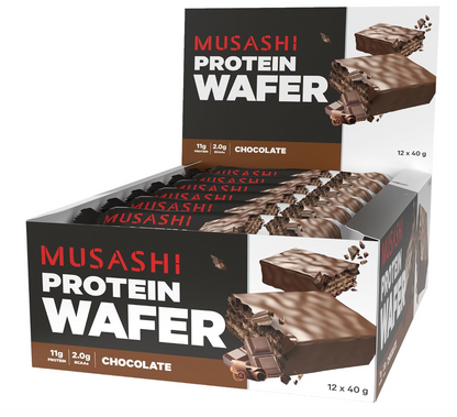 Musashi Protein Wafer Bar- 12 Pack