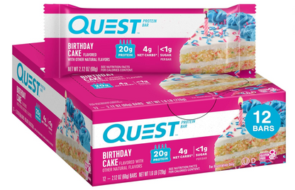 Quest Nutrition Protein Bar- 12 Pack