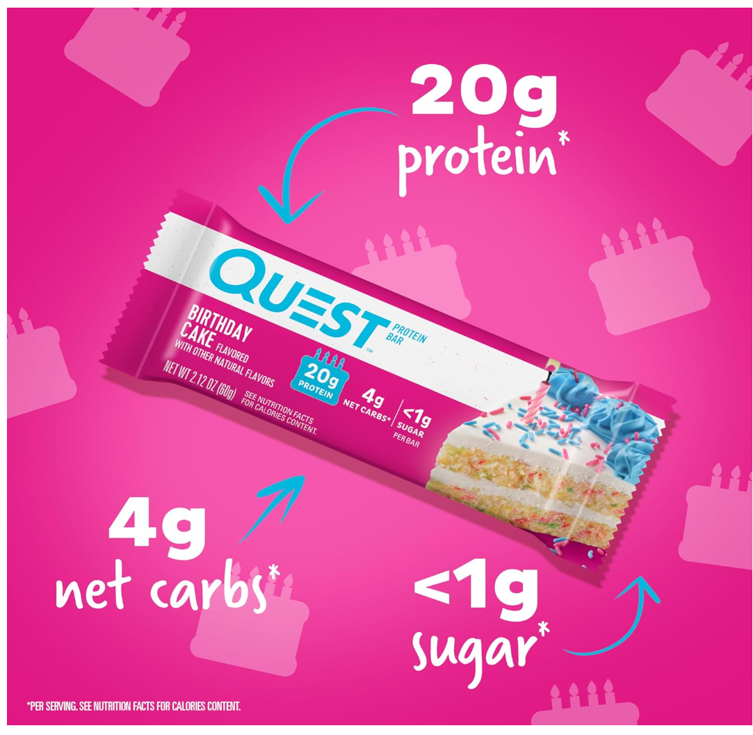 Quest Nutrition Protein Bar- 12 Pack