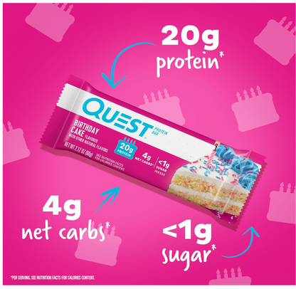 Quest Nutrition Protein Bar- 12 Pack