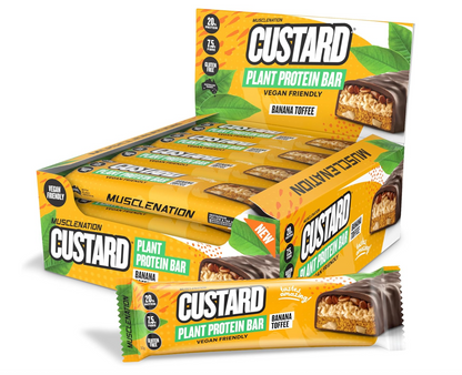 Muscle Nation Plant Protein Bar (Vegan)- 12 Pack