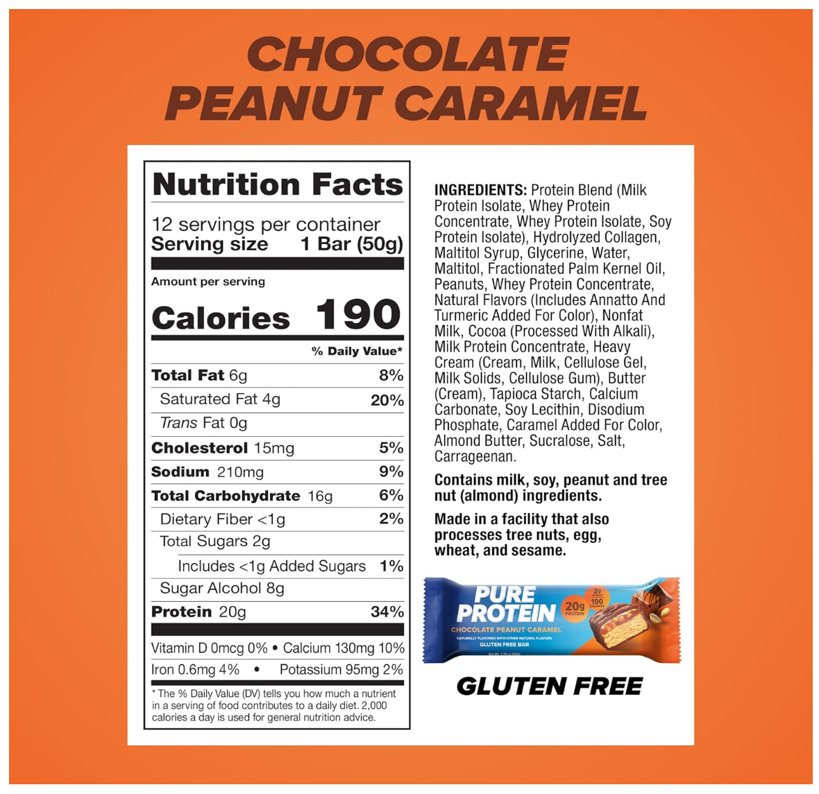 Pure Protein Bars- 12 Pack