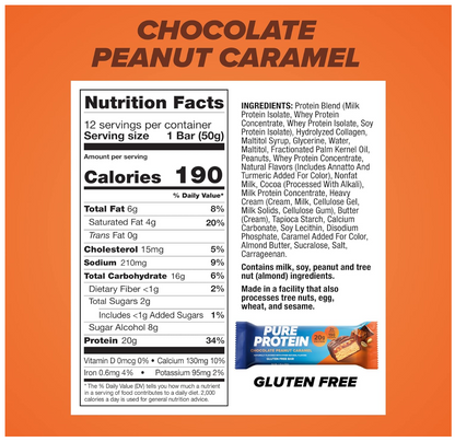 Pure Protein Bars- 12 Pack
