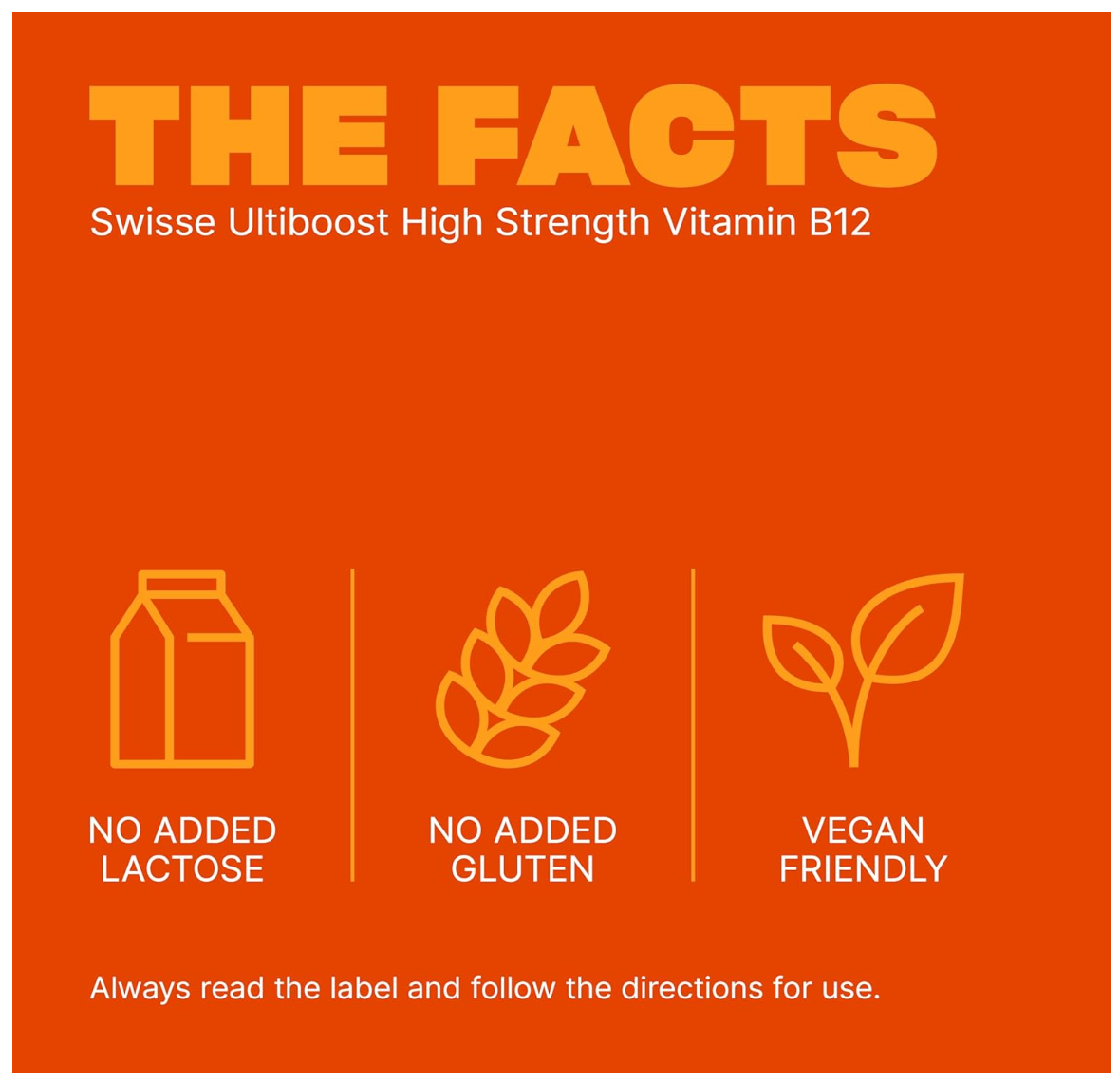 Swisse Ultiboost High Strength Vitamin B12- 60 Tablets