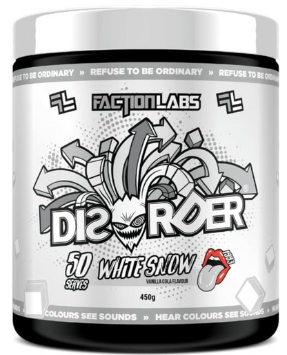 Faction Labs Disorder Pre-Workout 50 Serves