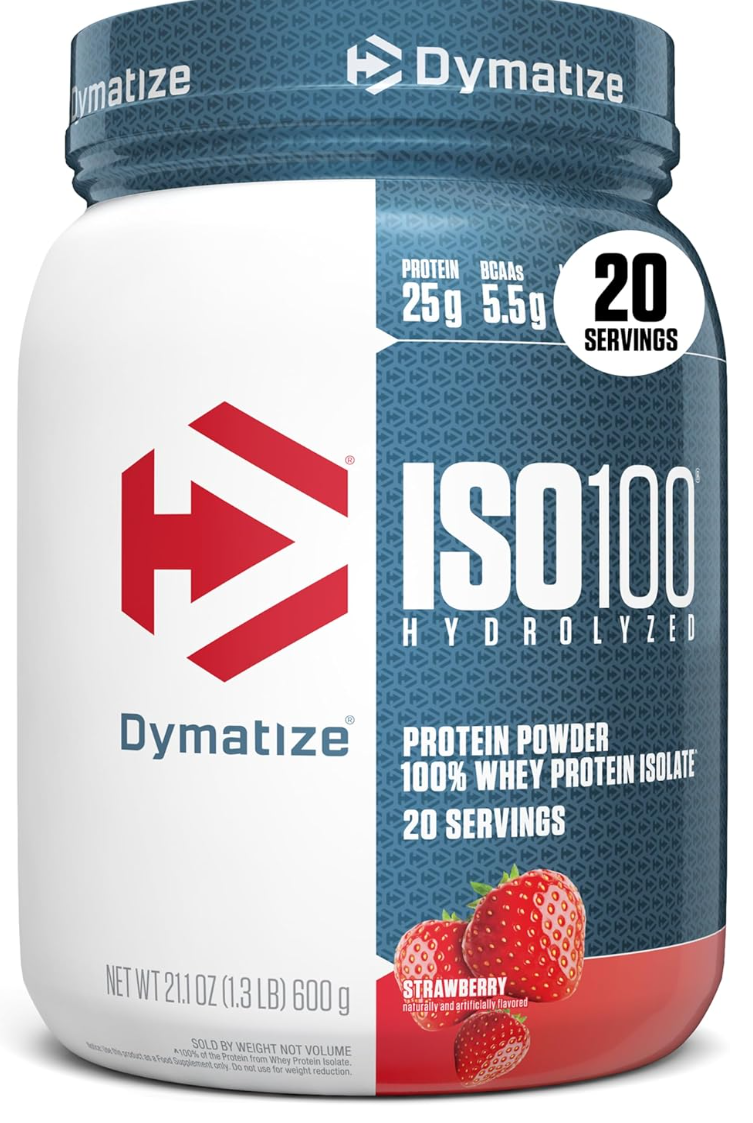 Dymatize Iso-100 Hydrolyzed Whey Protein Isolate 20 Serves