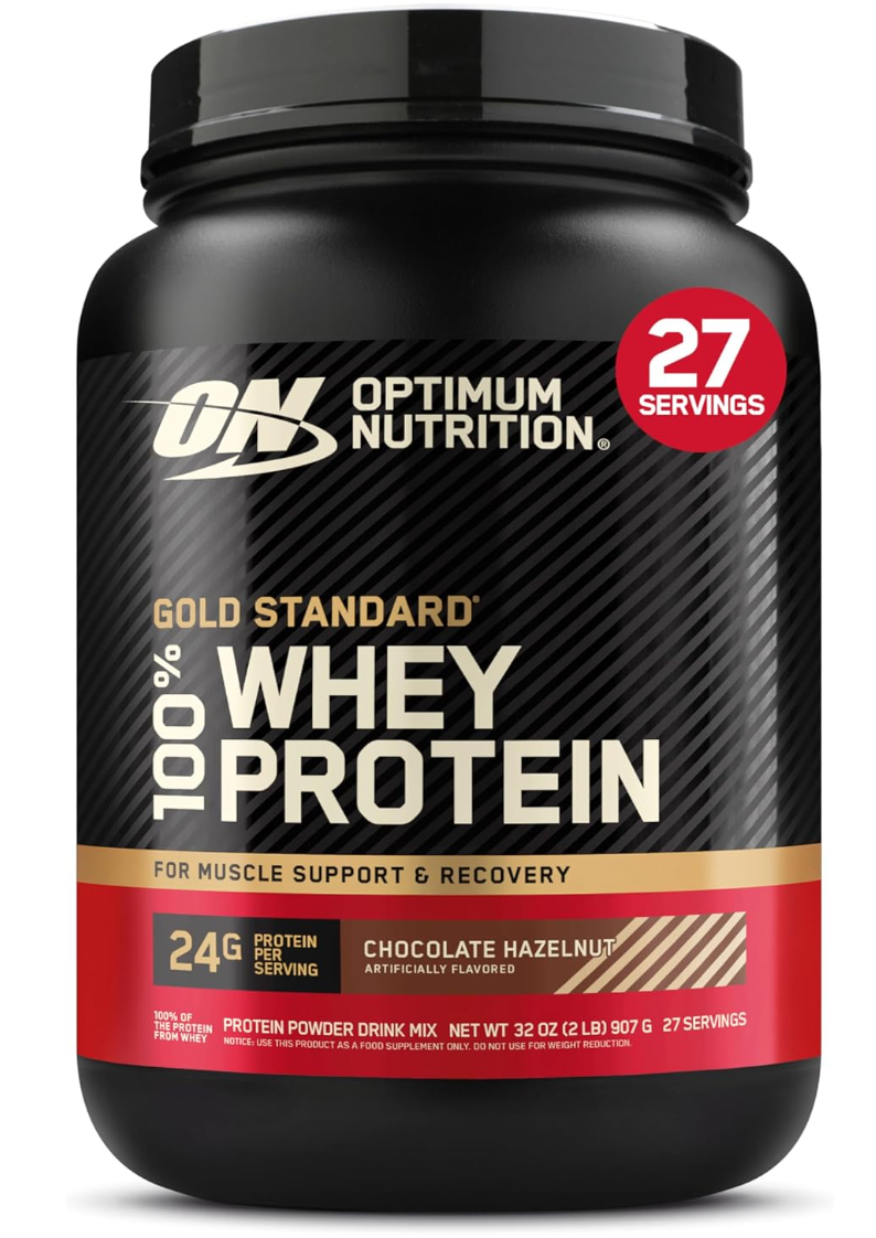 OPTIMUM NUTRITION Gold Standard 100% Whey Protein Powder- 907g