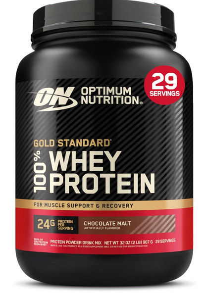 OPTIMUM NUTRITION Gold Standard 100% Whey Protein Powder- 907g