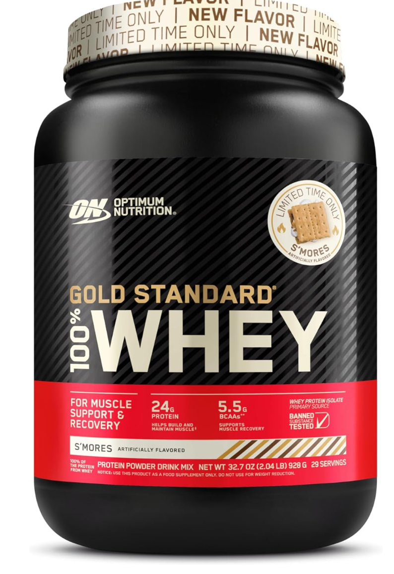 OPTIMUM NUTRITION Gold Standard 100% Whey Protein Powder- 907g