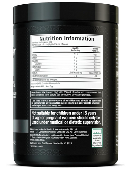 MuscleTech Platinum 100% Creatine Monohydrate Unflavoured